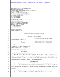 (Nevada Bar #6055) Mmccue@Lrrlaw.Com 2 JONATHAN W