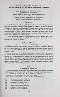 Proceedings of the Indiana Academy of Science