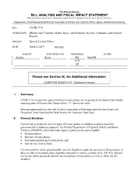Bill Analysis and Fiscal Impact Statement