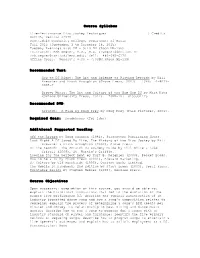 Course Syllabus Live-Performance Disc Jockey Techniques 3 Credits