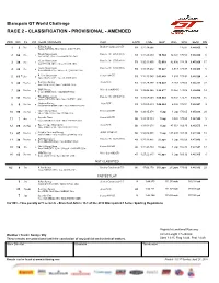 GT3 Classification
