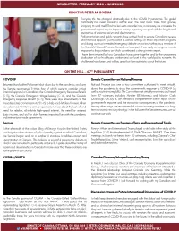 July 2020 Newsletter