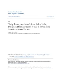 Pearl Bailey, Hello, Dolly!