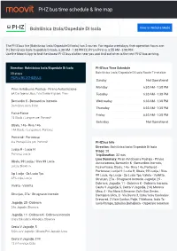 PI-IZ Bus Time Schedule & Line Route