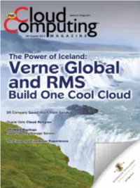 Private Cloud 38 Silver Lining Simplifying Cloud Delivery by Erik Linask, Group Editorial Director, TMC 18 Cloud Security What You Should Know About Iaas Security