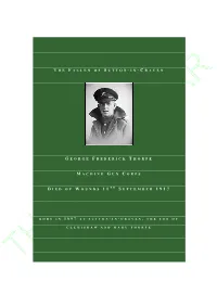 George Frederick Thorpe Was Born on the 3Rd February 1897 at Higher Malsis, Sutton-In-Craven