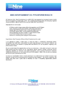 Interim Results
