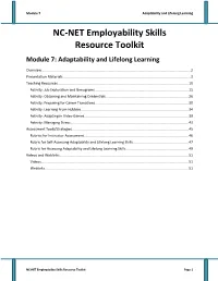 PDF of All Module 7 Teaching Resources
