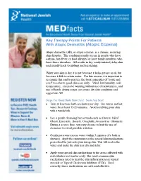 Atopic Dermatitis (Atopic Eczema)