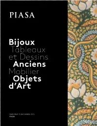 Bijoux Tableaux Et Dessins Anciens Mobilier Objets D'art