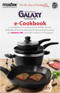 Masflex Galaxy E-Cookbook V.01 Compressed