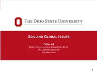Soil and Global Issues