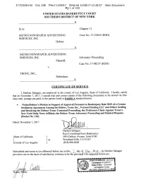 17-22445-Rdd Doc 138 Filed 11/08/17 Entered 11