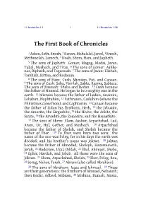 Eng-Web 1CH.Pdf 1 Chronicles