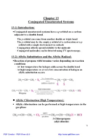 Molecular Orbital Description of the Allyl Radical