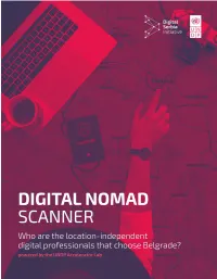 Digital Nomad Scanner Izve…