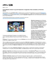 Portal Masters Switch It up with Skylanders Imaginators Now Available on Nintendo Switch