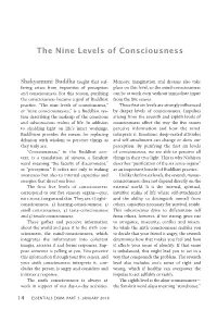 The Nine Levels of Consciousness