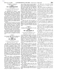 CONGRESSIONAL RECORD— Extensions of Remarks E85 HON
