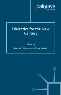 Dialectics for the New Century