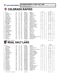 MLS Game Guide