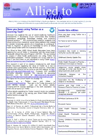 Have You Been Using Twitter As a Learning Tool?