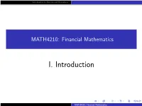 I. Introduction