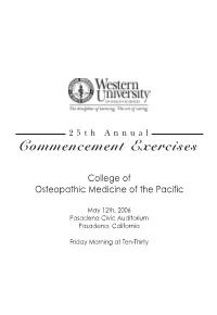 Commencement Exercises