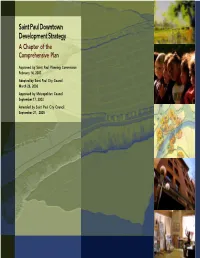 Downtown Development Strategy a Chapter of the Comprehensive Plan