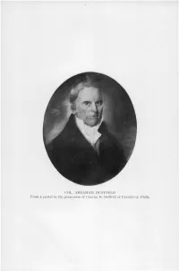COL. ABRAHAM DUFFIELD from a Pastel in Tlie Possession of Charles II