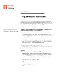 Frequently Asked Questions