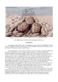 Lithops Scrapbook: Part 1’, Comment on ‘Data on Lithops Cultivar Names’, Cactus World, Formosa, V