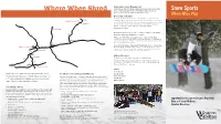Where Whee Shred Guide