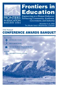 40023 FIE Boulder Awards Prog