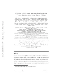 Advanced Multi-Variate Analysis Methods for New Physics Searches at the Large Hadron Collider