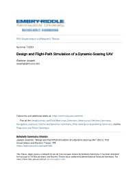 Design and Flight-Path Simulation of a Dynamic-Soaring UAV