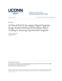 A Clinical Trial to Investigate Digital Gingivitis Image Analysis Method and Examiner-Based Grading in Assessing Experimental Gingivitis Liliana E