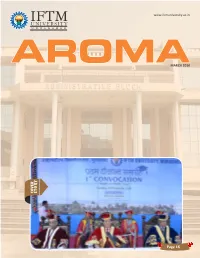 Aromamarch 2016 Y R O T S Cover