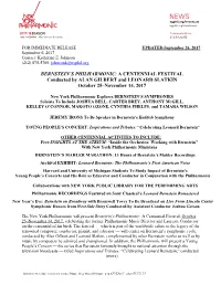 Bernstein's Philharmonic