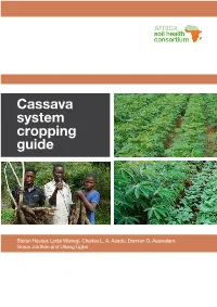 Cassava System Cropping Guide