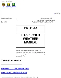 FM 31-70 19680412-Basic Cold Weather Manual.Pdf