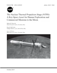 (NTPS): a Key Space Asset for Human Exploration and Commercial Missions to the Moon