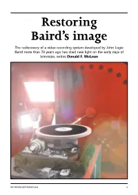 Restoring Baird's Image
