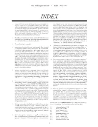 The Entheogen Review • Index 1992–1997 1