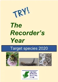 TRY! Targets, and Their Main Seasons Apr May Jun Jul Aug Sep Oct Nov Dec Jan Feb Mar