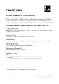 Background Information for South Stack