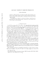 Arxiv:1703.08880V2 [Math.GR] 31 Mar 2018 Nedi Sﬁieygnrtda Onas Soon As Generated ﬁnitely Is It Indeed Groups
