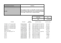 Data De Referência Do Relatório: 05/06/2012 Demanda