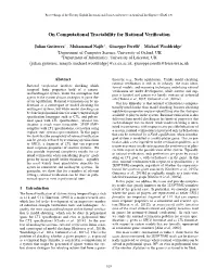 On Computational Tractability for Rational Verification