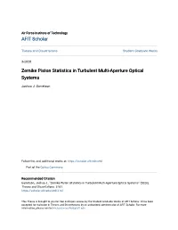 Zernike Piston Statistics in Turbulent Multi-Aperture Optical Systems